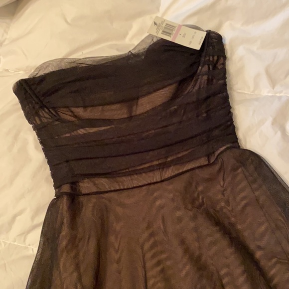 NWT BCBG Mesh Overlay Cocktail Dress 4 - Picture 2 of 9